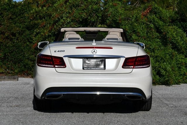 2017 Mercedes-Benz E 400 E 400 RWD Cabriolet W/P2 and Sport Packages