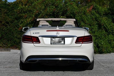 2017 Mercedes-Benz E 400 E 400 RWD Cabriolet W/P2 and Sport Packages