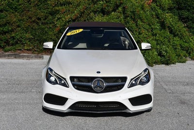 2017 Mercedes-Benz E 400 E 400 RWD Cabriolet W/P2 and Sport Packages