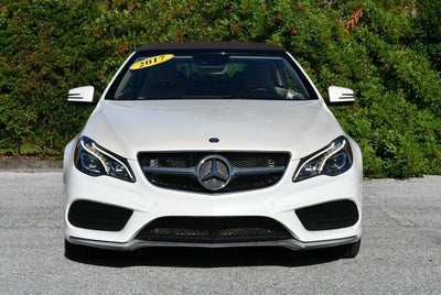 2017 Mercedes-Benz E 400 E 400 RWD Cabriolet W/P2 and Sport Packages