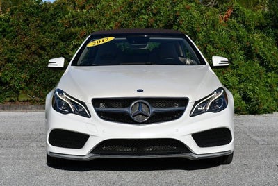 2017 Mercedes-Benz E 400 E 400 RWD Cabriolet W/P2 and Sport Packages