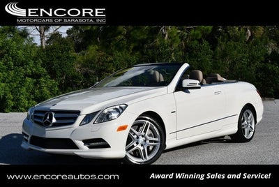 2012 Mercedes-Benz E 550 E 550 2 Door Cabriolet W/Premium 2 and Appearance Packages