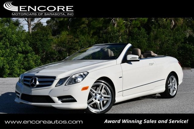 2012 Mercedes-Benz E 550 E 550 2 Door Cabriolet W/Premium 2 and Appearance Packages