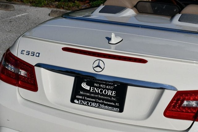 2012 Mercedes-Benz E 550 E 550 2 Door Cabriolet W/Premium 2 and Appearance Packages
