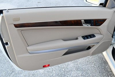 2012 Mercedes-Benz E 550 E 550 2 Door Cabriolet W/Premium 2 and Appearance Packages