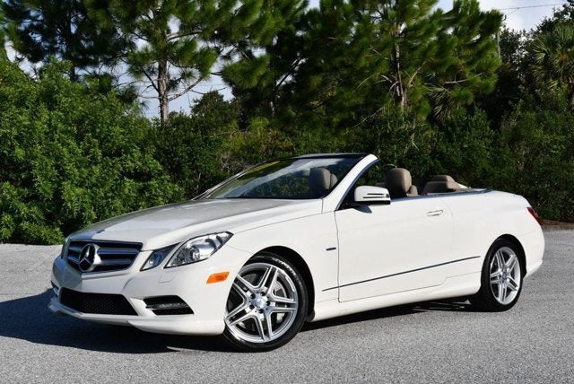 2012 Mercedes-Benz E 550 E 550 2 Door Cabriolet W/Premium 2 and Appearance Packages