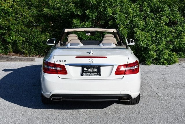 2012 Mercedes-Benz E 550 E 550 2 Door Cabriolet W/Premium 2 and Appearance Packages