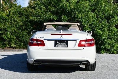 2012 Mercedes-Benz E 550 E 550 2 Door Cabriolet W/Premium 2 and Appearance Packages