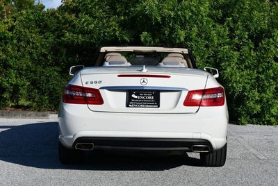 2012 Mercedes-Benz E 550 E 550 2 Door Cabriolet W/Premium 2 and Appearance Packages