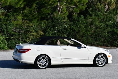 2012 Mercedes-Benz E 550 E 550 2 Door Cabriolet W/Premium 2 and Appearance Packages