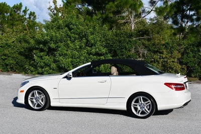 2012 Mercedes-Benz E 550 E 550 2 Door Cabriolet W/Premium 2 and Appearance Packages