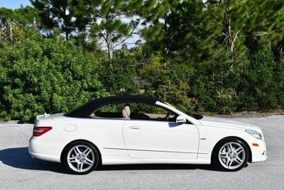 2012 Mercedes-Benz E 550 E 550 2 Door Cabriolet W/Premium 2 and Appearance Packages