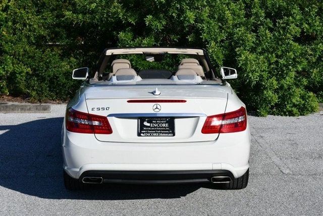 2012 Mercedes-Benz E 550 E 550 2 Door Cabriolet W/Premium 2 and Appearance Packages