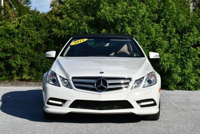 2012 Mercedes-Benz E 550 E 550 2 Door Cabriolet W/Premium 2 and Appearance Packages