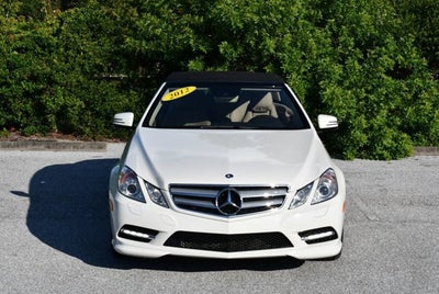 2012 Mercedes-Benz E 550 E 550 2 Door Cabriolet W/Premium 2 and Appearance Packages