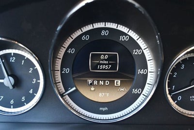 2012 Mercedes-Benz E 550 E 550 2 Door Cabriolet W/Premium 2 and Appearance Packages