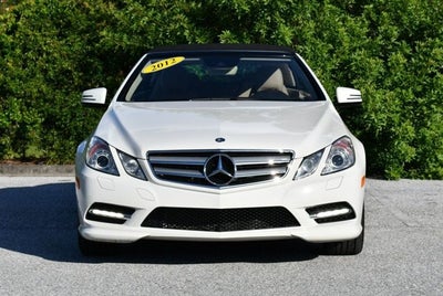 2012 Mercedes-Benz E 550 E 550 2 Door Cabriolet W/Premium 2 and Appearance Packages
