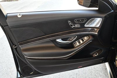 2015 Mercedes-Benz S 63 AMG® 4 Door Sedan S 63 AMG® 4MATIC® W/Rear Seat and Driver Assistance Pkgs