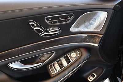 2015 Mercedes-Benz S 63 AMG® 4 Door Sedan S 63 AMG® 4MATIC® W/Rear Seat and Driver Assistance Pkgs