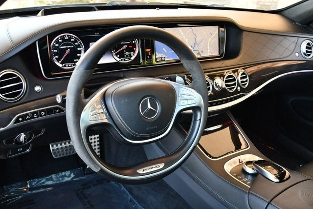 2015 Mercedes-Benz S 63 AMG® 4 Door Sedan S 63 AMG® 4MATIC® W/Rear Seat and Driver Assistance Pkgs