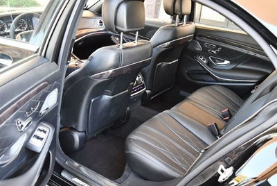 2015 Mercedes-Benz S 63 AMG® 4 Door Sedan S 63 AMG® 4MATIC® W/Rear Seat and Driver Assistance Pkgs