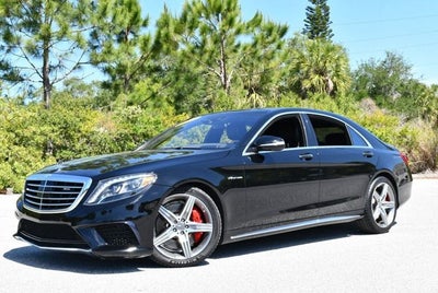 2015 Mercedes-Benz S 63 AMG® 4 Door Sedan S 63 AMG® 4MATIC® W/Rear Seat and Driver Assistance Pkgs