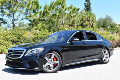 2015 Mercedes-Benz S 63 AMG® 4 Door Sedan S 63 AMG® 4MATIC® W/Rear Seat and Driver Assistance Pkgs