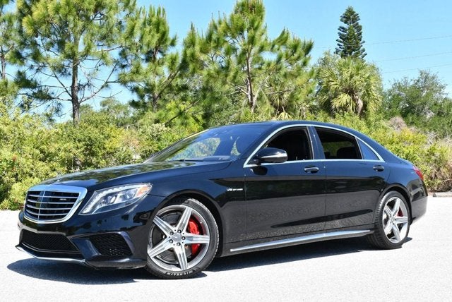 2015 Mercedes-Benz S 63 AMG® 4 Door Sedan S 63 AMG® 4MATIC® W/Rear Seat and Driver Assistance Pkgs