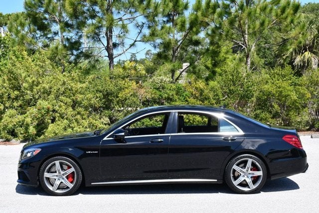 2015 Mercedes-Benz S 63 AMG® 4 Door Sedan S 63 AMG® 4MATIC® W/Rear Seat and Driver Assistance Pkgs