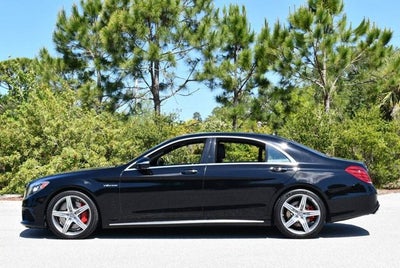 2015 Mercedes-Benz S 63 AMG® 4 Door Sedan S 63 AMG® 4MATIC® W/Rear Seat and Driver Assistance Pkgs