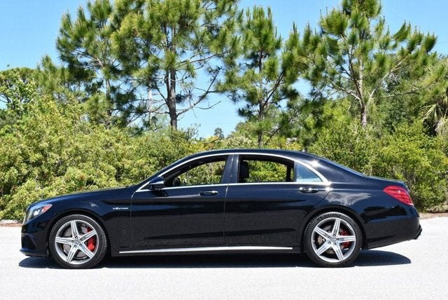 2015 Mercedes-Benz S 63 AMG® 4 Door Sedan S 63 AMG® 4MATIC® W/Rear Seat and Driver Assistance Pkgs