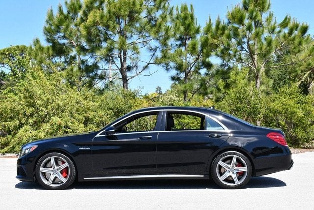 2015 Mercedes-Benz S 63 AMG® 4 Door Sedan S 63 AMG® 4MATIC® W/Rear Seat and Driver Assistance Pkgs