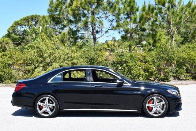 2015 Mercedes-Benz S 63 AMG® 4 Door Sedan S 63 AMG® 4MATIC® W/Rear Seat and Driver Assistance Pkgs