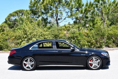 2015 Mercedes-Benz S 63 AMG® 4 Door Sedan S 63 AMG® 4MATIC® W/Rear Seat and Driver Assistance Pkgs