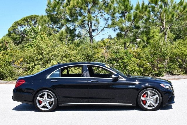 2015 Mercedes-Benz S 63 AMG® 4 Door Sedan S 63 AMG® 4MATIC® W/Rear Seat and Driver Assistance Pkgs