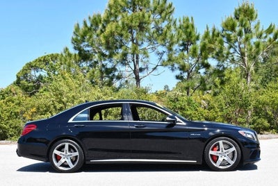 2015 Mercedes-Benz S 63 AMG® 4 Door Sedan S 63 AMG® 4MATIC® W/Rear Seat and Driver Assistance Pkgs