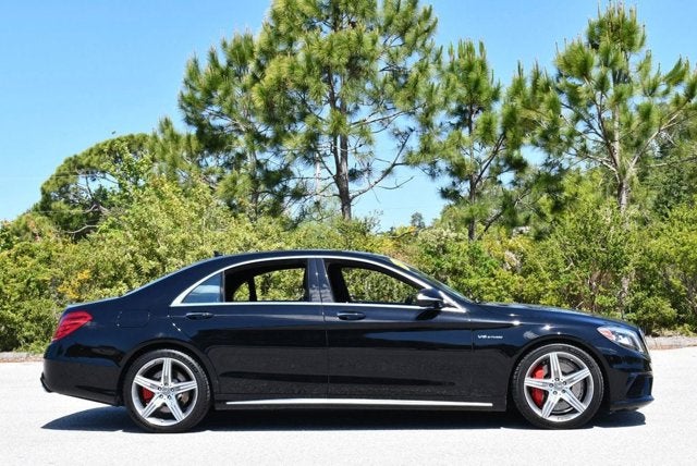 2015 Mercedes-Benz S 63 AMG® 4 Door Sedan S 63 AMG® 4MATIC® W/Rear Seat and Driver Assistance Pkgs