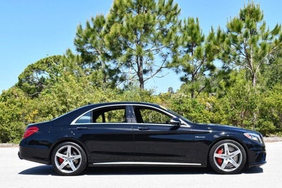 2015 Mercedes-Benz S 63 AMG® 4 Door Sedan S 63 AMG® 4MATIC® W/Rear Seat and Driver Assistance Pkgs