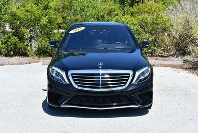 2015 Mercedes-Benz S 63 AMG® 4 Door Sedan S 63 AMG® 4MATIC® W/Rear Seat and Driver Assistance Pkgs