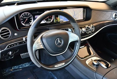2015 Mercedes-Benz S 63 AMG® 4 Door Sedan S 63 AMG® 4MATIC® W/Rear Seat and Driver Assistance Pkgs