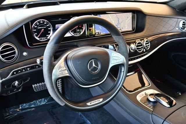 2015 Mercedes-Benz S 63 AMG® 4 Door Sedan S 63 AMG® 4MATIC® W/Rear Seat and Driver Assistance Pkgs