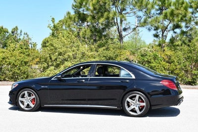 2015 Mercedes-Benz S 63 AMG® 4 Door Sedan S 63 AMG® 4MATIC® W/Rear Seat and Driver Assistance Pkgs