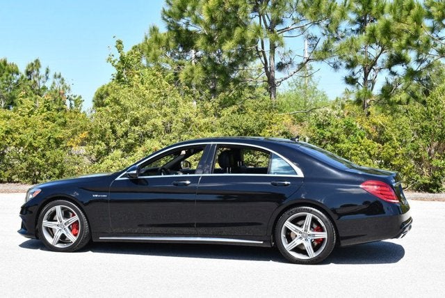 2015 Mercedes-Benz S 63 AMG® 4 Door Sedan S 63 AMG® 4MATIC® W/Rear Seat and Driver Assistance Pkgs