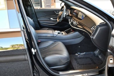 2015 Mercedes-Benz S 63 AMG® 4 Door Sedan S 63 AMG® 4MATIC® W/Rear Seat and Driver Assistance Pkgs