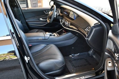 2015 Mercedes-Benz S 63 AMG® 4 Door Sedan S 63 AMG® 4MATIC® W/Rear Seat and Driver Assistance Pkgs