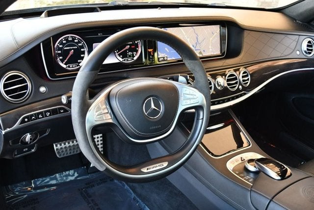 2015 Mercedes-Benz S 63 AMG® 4 Door Sedan S 63 AMG® 4MATIC® W/Rear Seat and Driver Assistance Pkgs