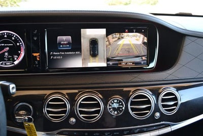 2015 Mercedes-Benz S 63 AMG® 4 Door Sedan S 63 AMG® 4MATIC® W/Rear Seat and Driver Assistance Pkgs