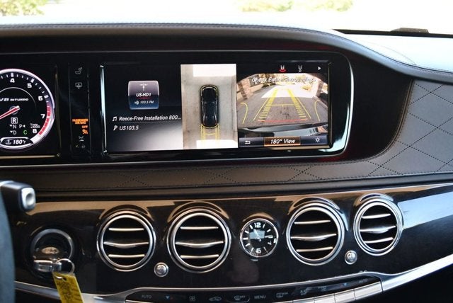 2015 Mercedes-Benz S 63 AMG® 4 Door Sedan S 63 AMG® 4MATIC® W/Rear Seat and Driver Assistance Pkgs