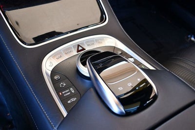 2015 Mercedes-Benz S 63 AMG® 4 Door Sedan S 63 AMG® 4MATIC® W/Rear Seat and Driver Assistance Pkgs