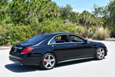 2015 Mercedes-Benz S 63 AMG® 4 Door Sedan S 63 AMG® 4MATIC® W/Rear Seat and Driver Assistance Pkgs